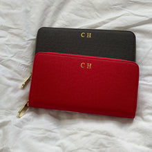 Load image into Gallery viewer, LEATHER WALLET - PERSONALISED (MADE TO ORDER)