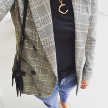 Load image into Gallery viewer, LARGE INITIAL NECKLACE