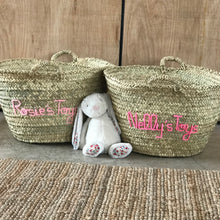 Load image into Gallery viewer, LARGE PERSONALISED STORAGE BASKET