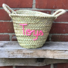 Load image into Gallery viewer, TEENIE TOYS STORAGE BASKET