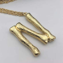 Load image into Gallery viewer, SMALL INITIAL NECKLACE