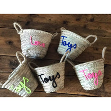 Load image into Gallery viewer, TEENIE TOYS STORAGE BASKET
