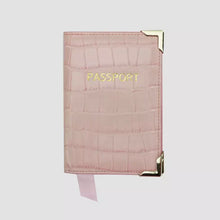 Load image into Gallery viewer, PATTERN LEATHER PASSPORT COVER ( PRE-ORDER)