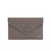Load image into Gallery viewer, LEATHER SNAP STYLE WALLET - PERSONALISED (MADE TO ORDER)