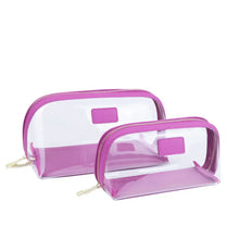 Load image into Gallery viewer, 2 PIECE LEATHER AND PVC BAG SET - MADE TO ORDER