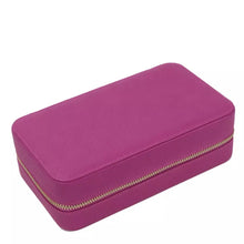 Load image into Gallery viewer, PERSONALISED JEWELLERY ORGANISER - LEATHER ( PRE-ORDER)