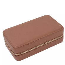 Load image into Gallery viewer, PERSONALISED JEWELLERY ORGANISER - LEATHER ( PRE-ORDER)