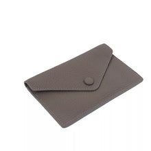 Load image into Gallery viewer, LEATHER SNAP STYLE WALLET - PERSONALISED (MADE TO ORDER)