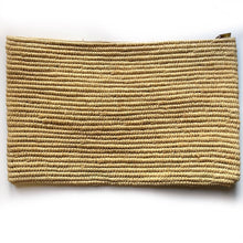 Load image into Gallery viewer, OVERSIZED RAFFIA PERSONALISED CLUTCH
