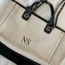 Load image into Gallery viewer, CREAM CANVAS TOTE BAG