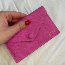 Load image into Gallery viewer, LEATHER SNAP STYLE WALLET - PERSONALISED (MADE TO ORDER)