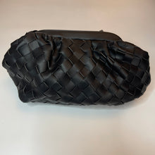 Load image into Gallery viewer, WOVEN CLOUD BAG - BLACK LARGE