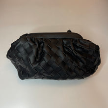 Load image into Gallery viewer, WOVEN CLOUD BAG - BLACK LARGE