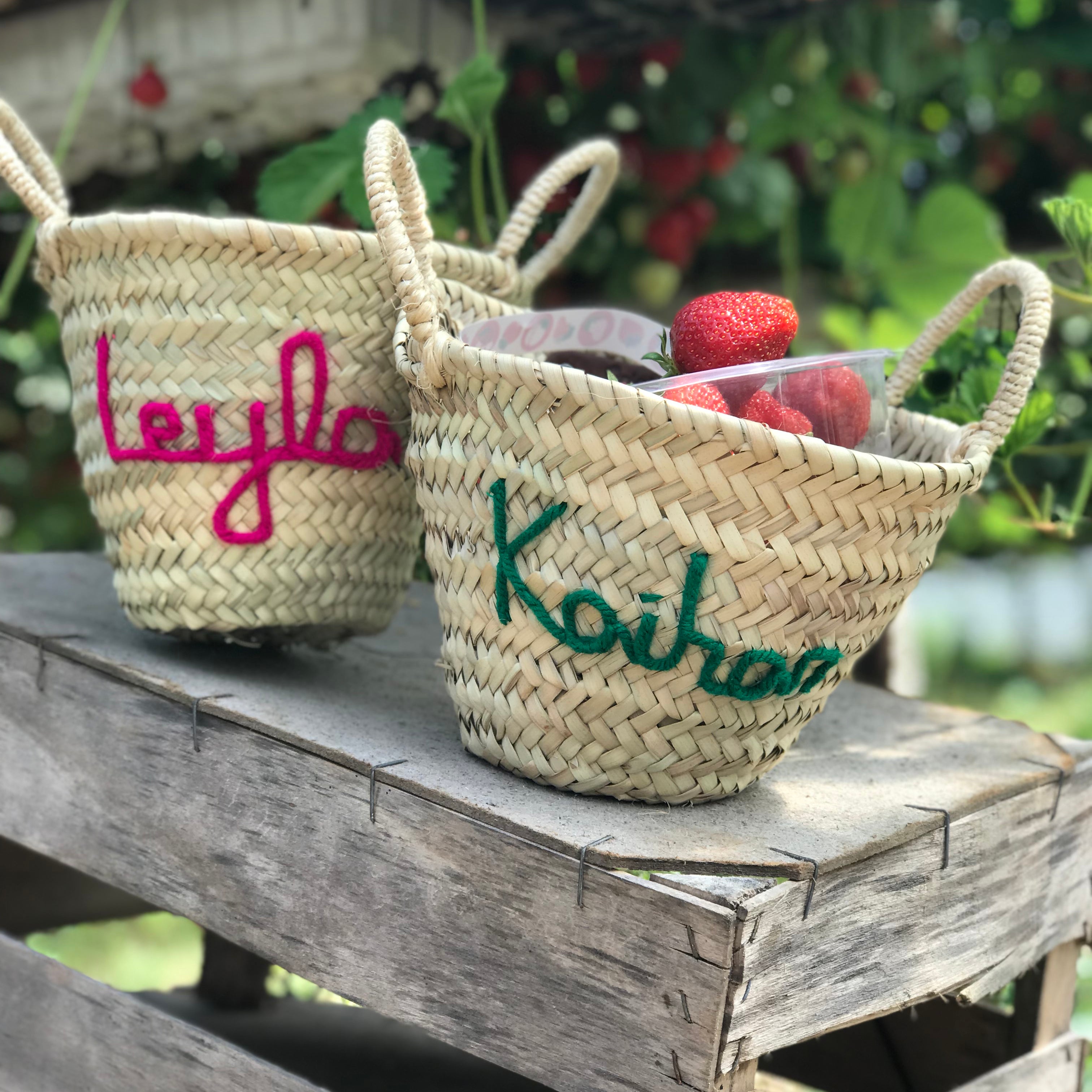 TEENIE PERSONALISED STORAGE BASKET