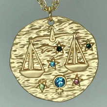 Load image into Gallery viewer, GEM ZODIAC NECKLACE