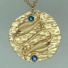 Load image into Gallery viewer, GEM ZODIAC NECKLACE