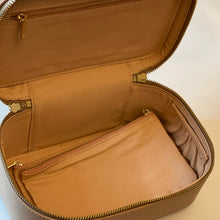 Load image into Gallery viewer, PERSONALISED LEATHER VANITY CASE  ( PRE-ORDER)