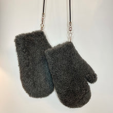 Load image into Gallery viewer, Wool mix mittens/gloves  with cord