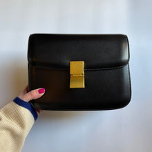 Load image into Gallery viewer, SMALL CLASSIC FLAP BAG BLACK