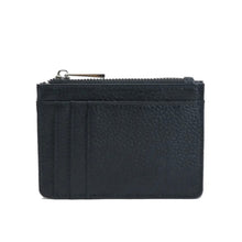 Load image into Gallery viewer, LEATHER CARD HOLDER WITH ZIP WALLET- PERSONALISED (MADE TO ORDER)